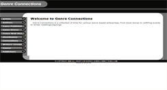 Desktop Screenshot of genreconnections.com